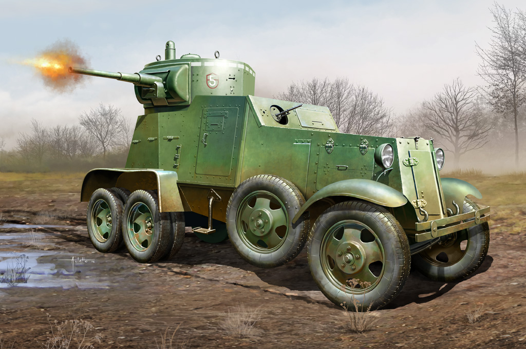 Soviet BA-3 Armor Car 83838