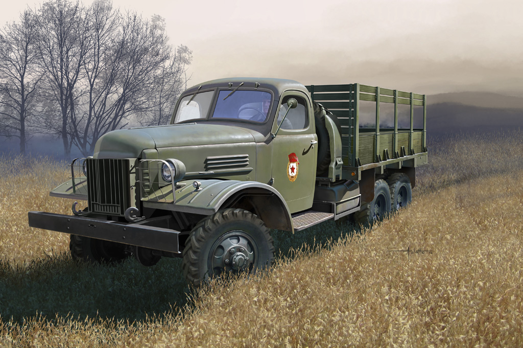 俄罗斯ZIS-151军用卡车83845
