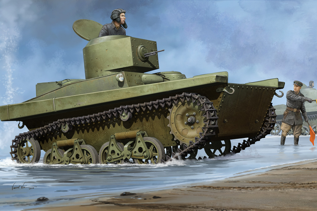 苏联T-37水陆坦克(波多利斯克厂)83819