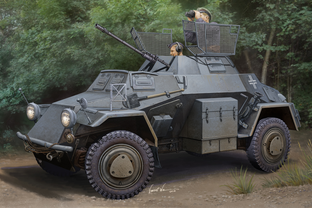 德国Sd.Kfz.222装甲侦察车（1批次）83815