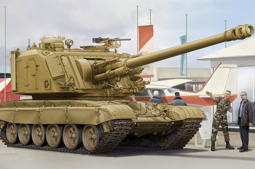 GCT 155毫米AU-F1自行榴弹炮(T-72底盘)83835