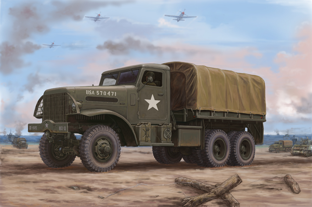 美国怀特666 6吨卡车（硬顶）83801