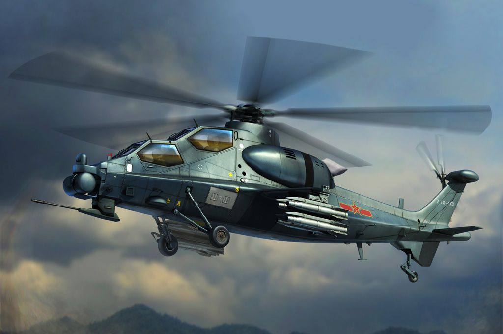 Chinese Z-10 Attack Helicopter  87253