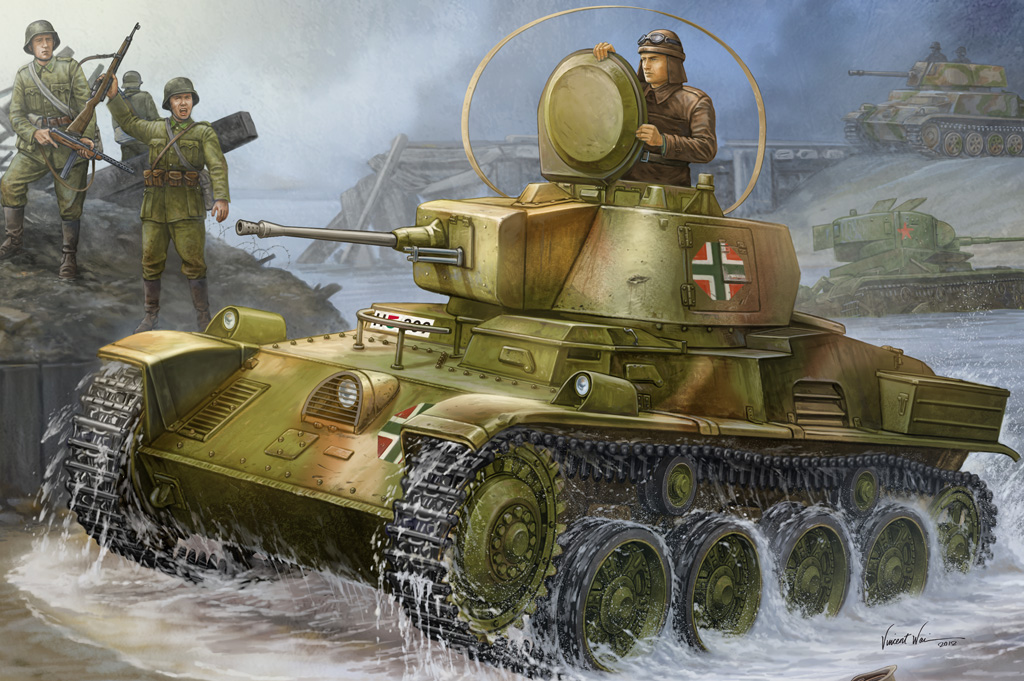 Hungarian Light Tank 38M Toldi I(A20)  82477