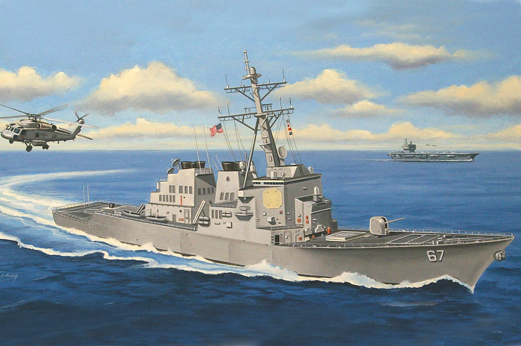 美国海军DDG-67“科尔”号导弹驱逐舰83410