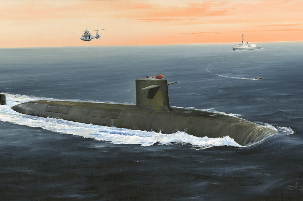 法国海军“凯旋”号弹道导弹核潜艇83519