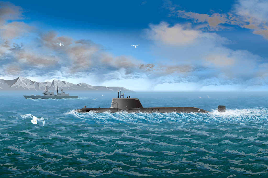 英国"机敏"号核潜艇87022