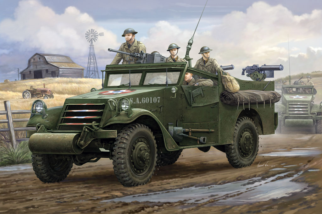 U.S. M3A1  "White Scout Car"  Early Production 82451