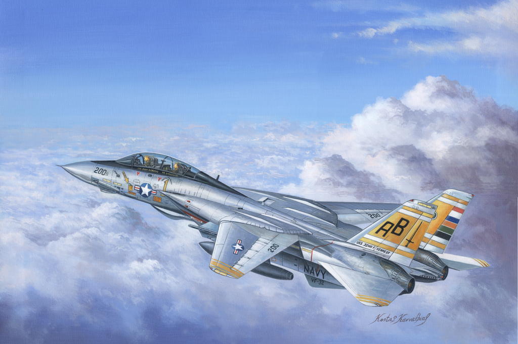 美国F-14A“雄猫”战斗机80366