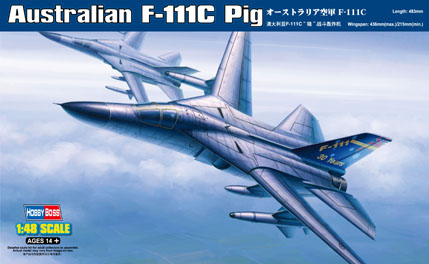 澳大利亚F-111C“猪”战斗轰炸机80349