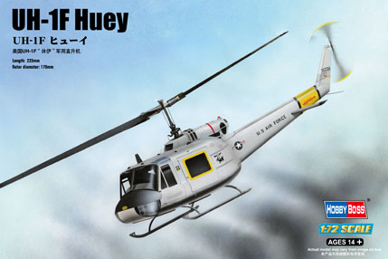 美国UH-1F休伊军用直升机  87230