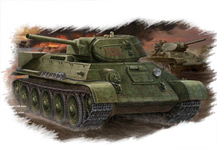 Russian T-34/76 (Model 1942 Factory No.112)Tank  84806