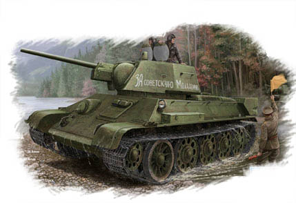 苏联T-34/76(1943年型112厂生产)坦克  84808