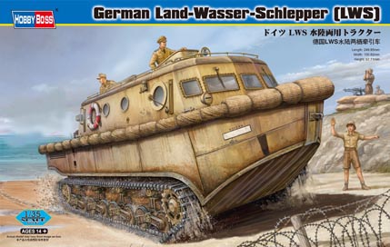 German LWS amphibious tractor Early production  82430
