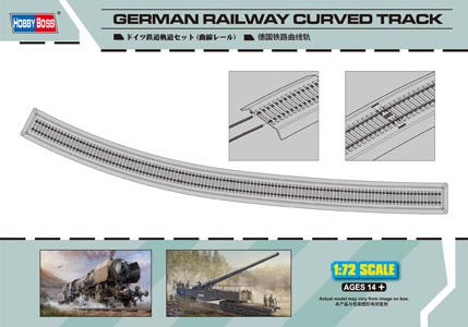 German Railway Curved Track  82910