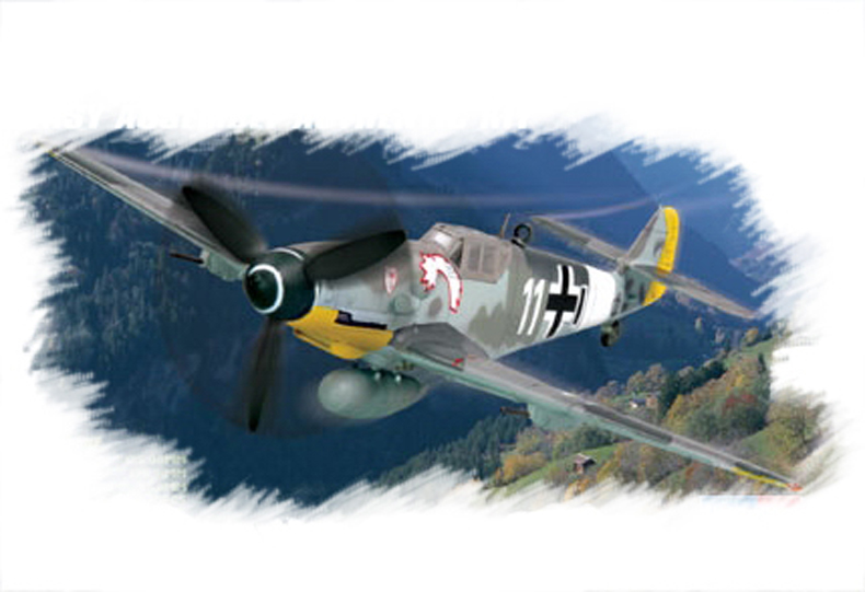Bf109 G-6 早期型战斗机   80225