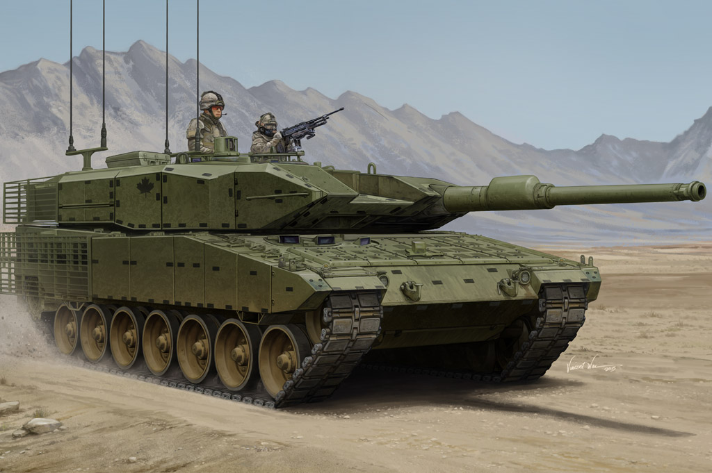 加拿大豹2A4M主战坦克 83867