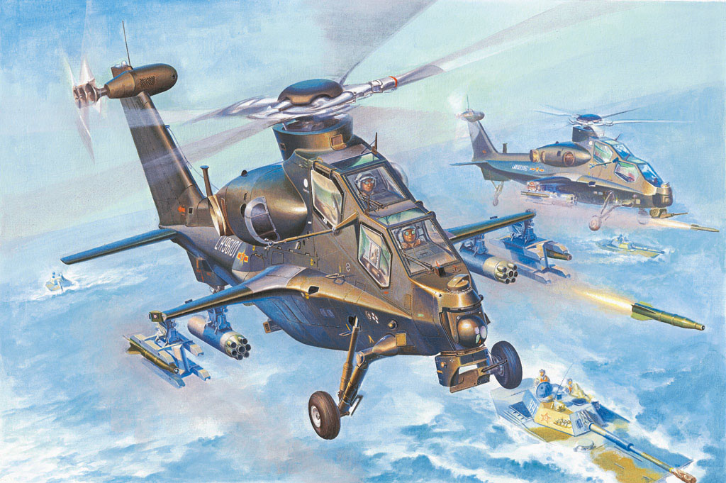 WZ-10“霹雳火”攻击直升机 87260