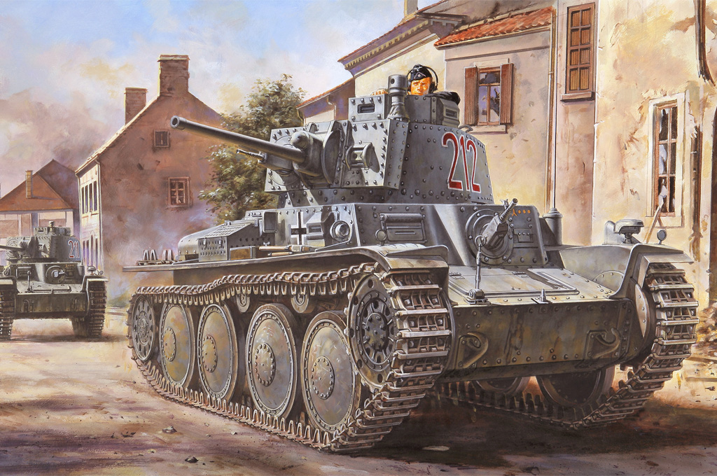 German Panzer Kpfw.38(t) Ausf.B 80141