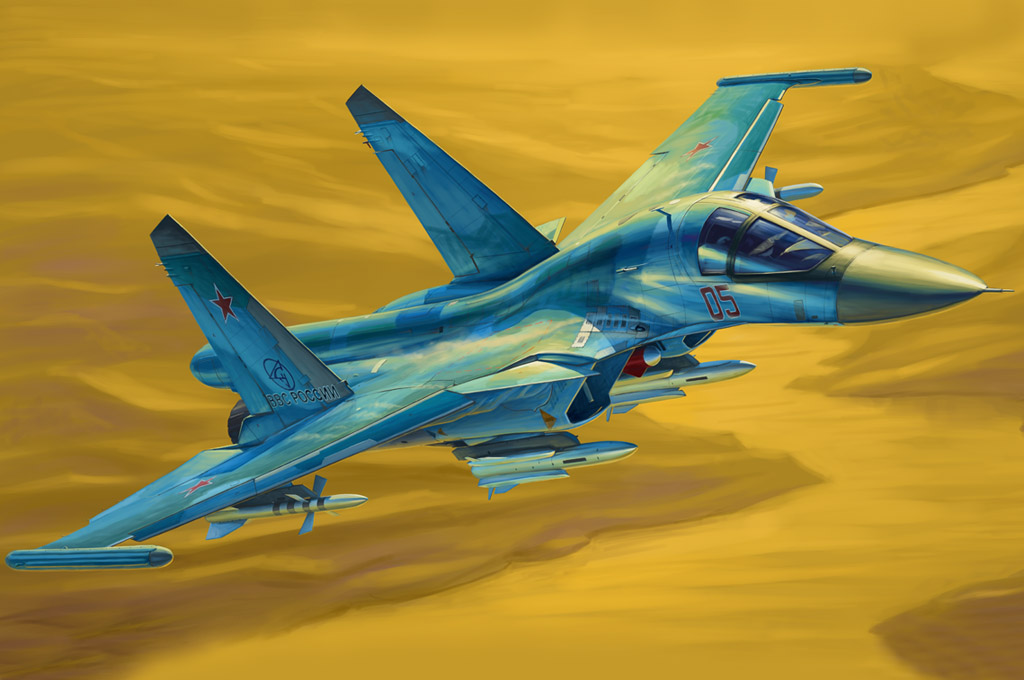 俄罗斯SU-34“鸭嘴兽”战斗轰炸机 81756