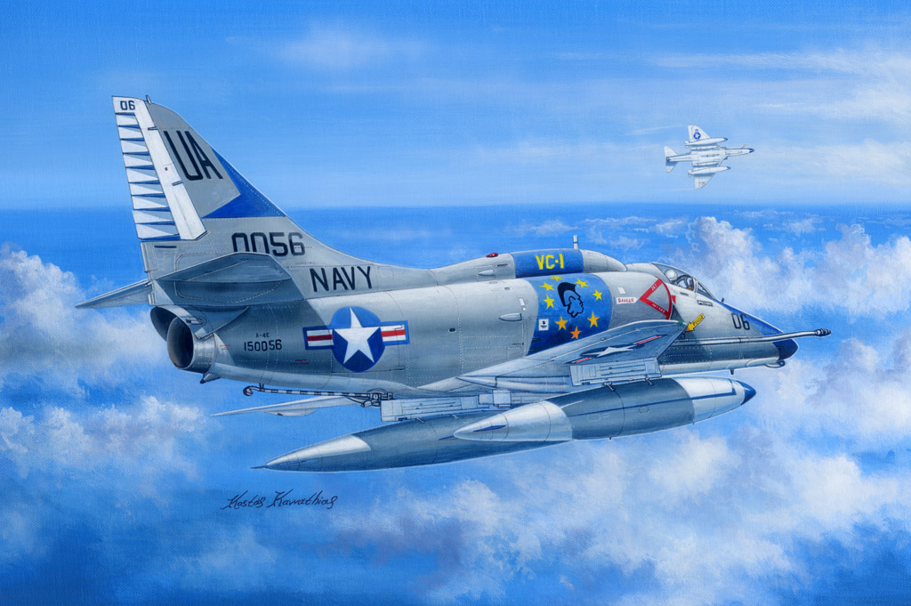 A-4E“天鹰”攻击机  81764