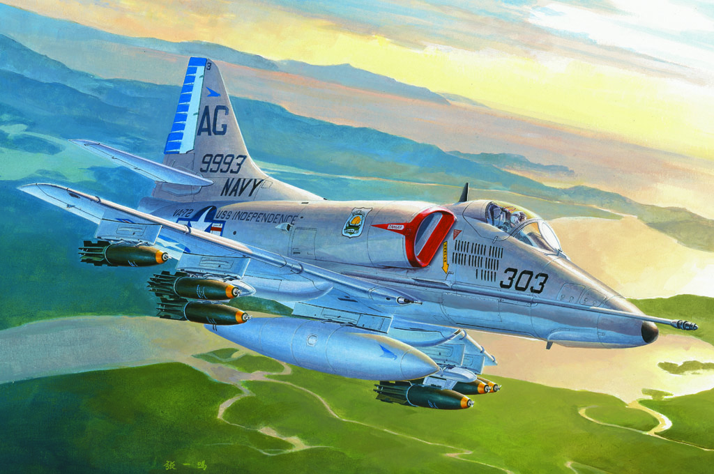 A-4E“天鹰”攻击机 87254