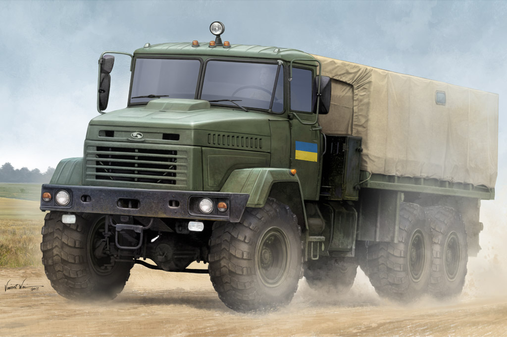乌克兰KrAZ-6322“士兵”军用卡车 85512