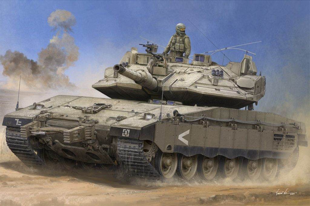 以色列梅卡瓦4型主战坦克-加装“战利品”系统 84523