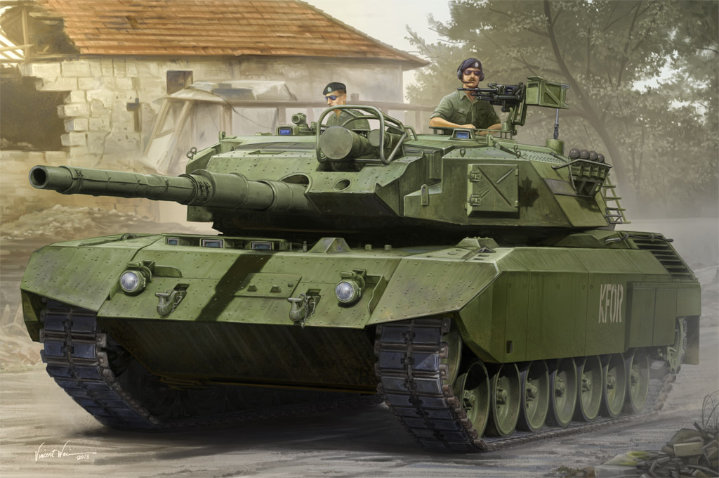 加拿大豹C1A1主战坦克 84502