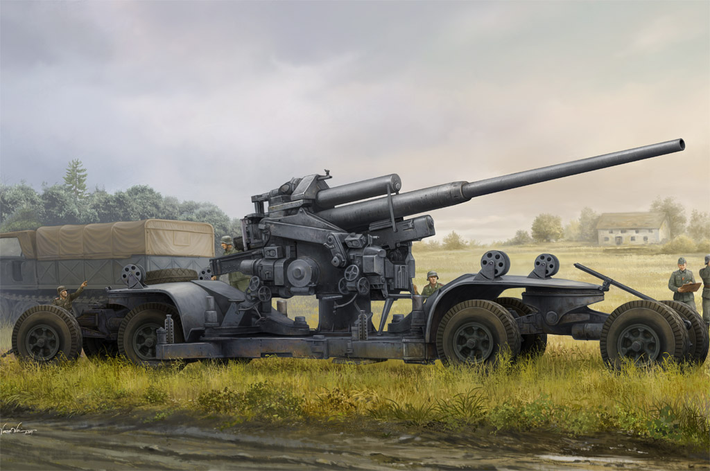 德国FLAK 40型12.8cm防空炮 84545