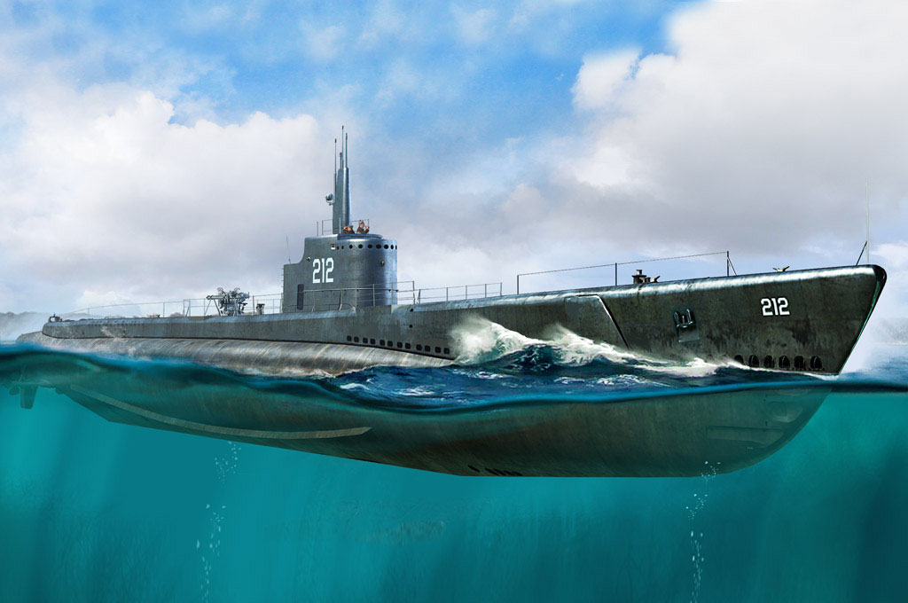美国海军“小鲨鱼”号潜艇SS-212 1941  83523