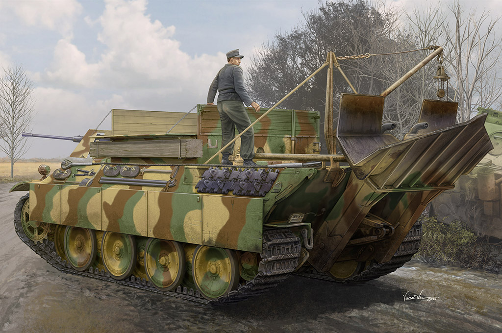 德国“黑豹”坦克抢修车G型 84553