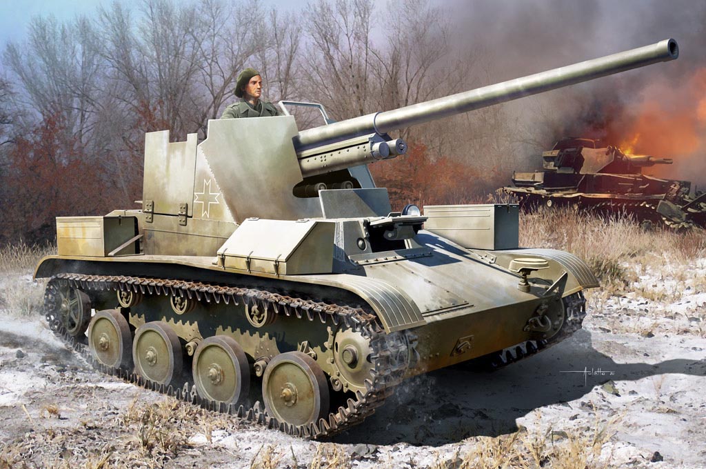 罗马尼亚T-60自行反坦克炮 84556