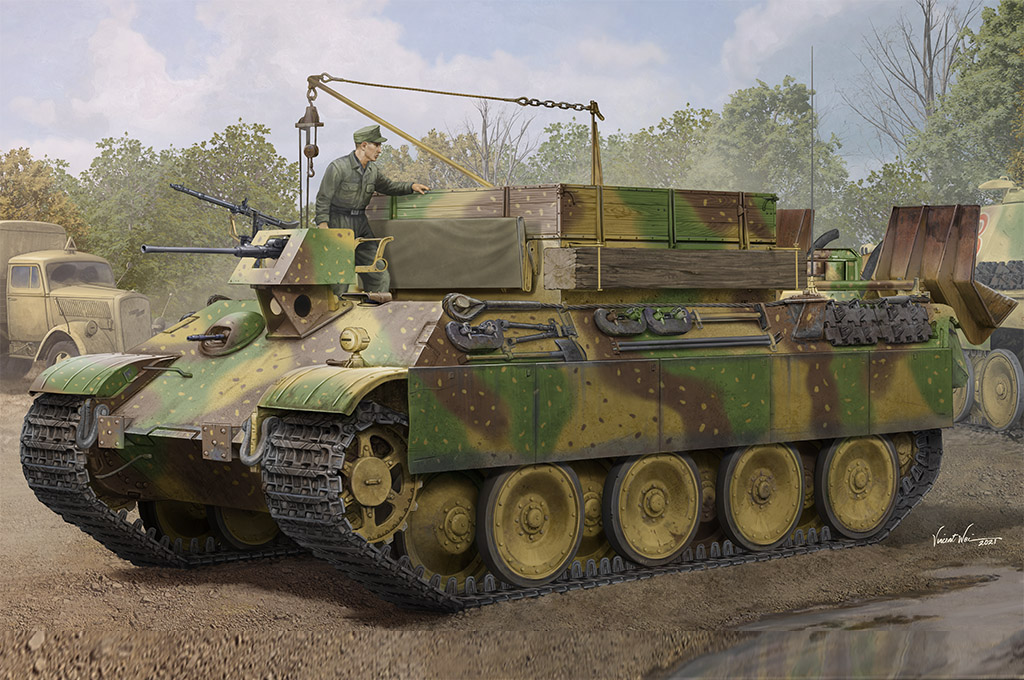 德国“黑豹”坦克抢修车G型(后期型) 84554