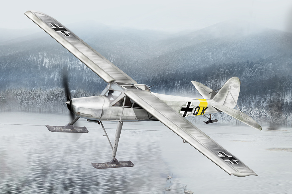 德国Fi-156 C-3“白鹳”式雪橇侦察机 80183