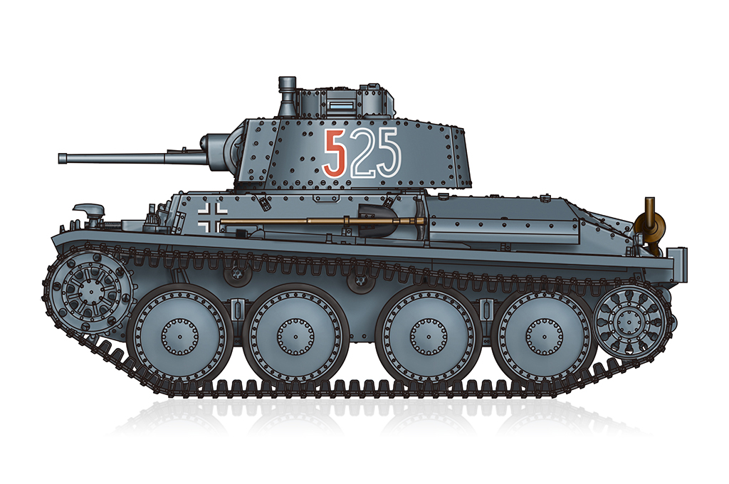 German Pz.Kpfw. 38(t) Ausf.E/F 82956