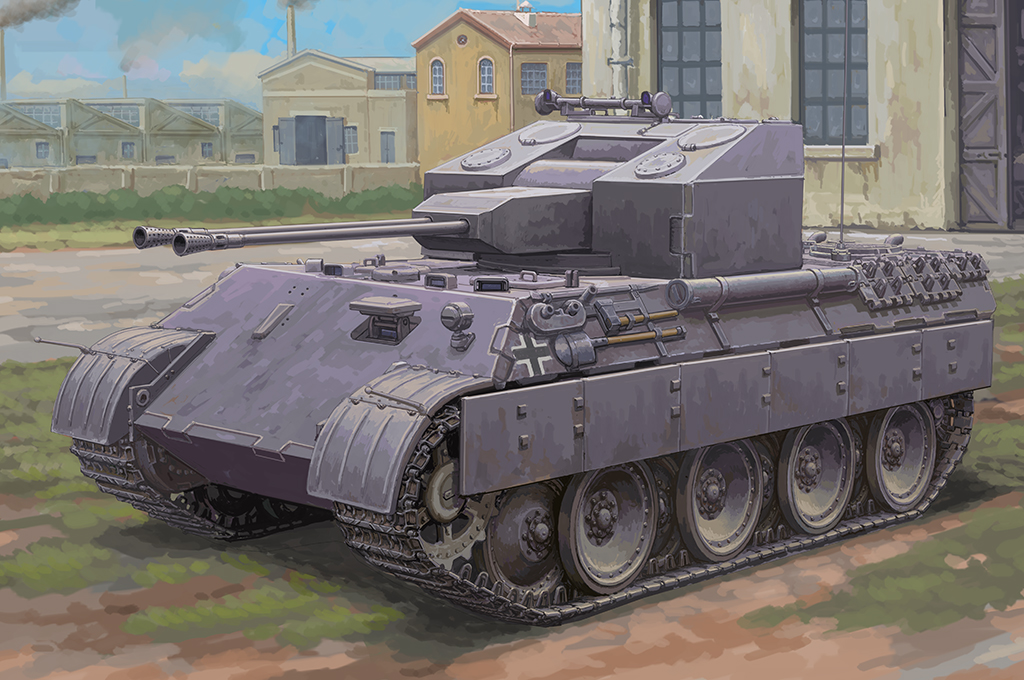 German Flakpanzer V Ausf.A 84832